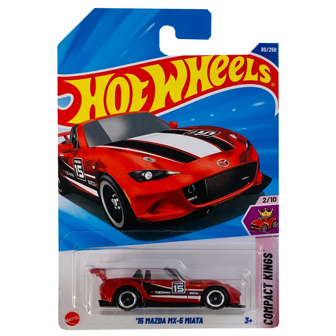 15 Mazda MX-5 Miata - Compact Kings 2/10 - Hot Wheels
