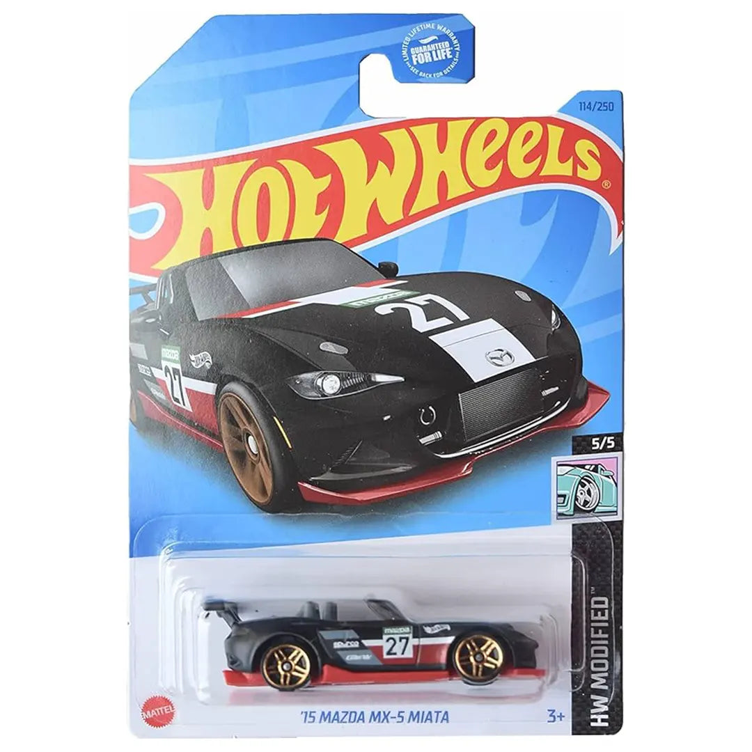 15 Mazda Mx-5 Miata - Modified 5/5 - Hot Wheels