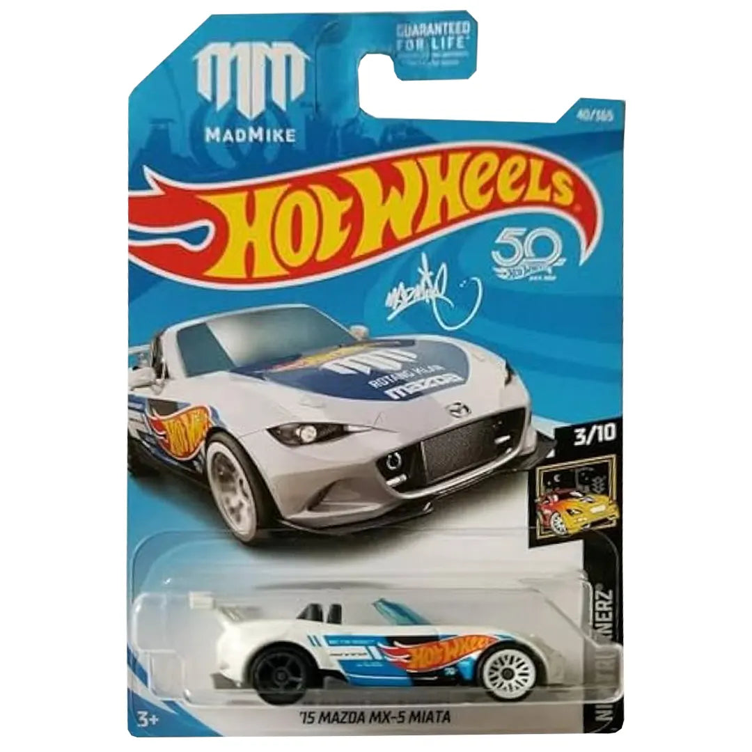 15 Mazda Mx-5 Miata - NightBurnerz 3/10 - Hot Wheels