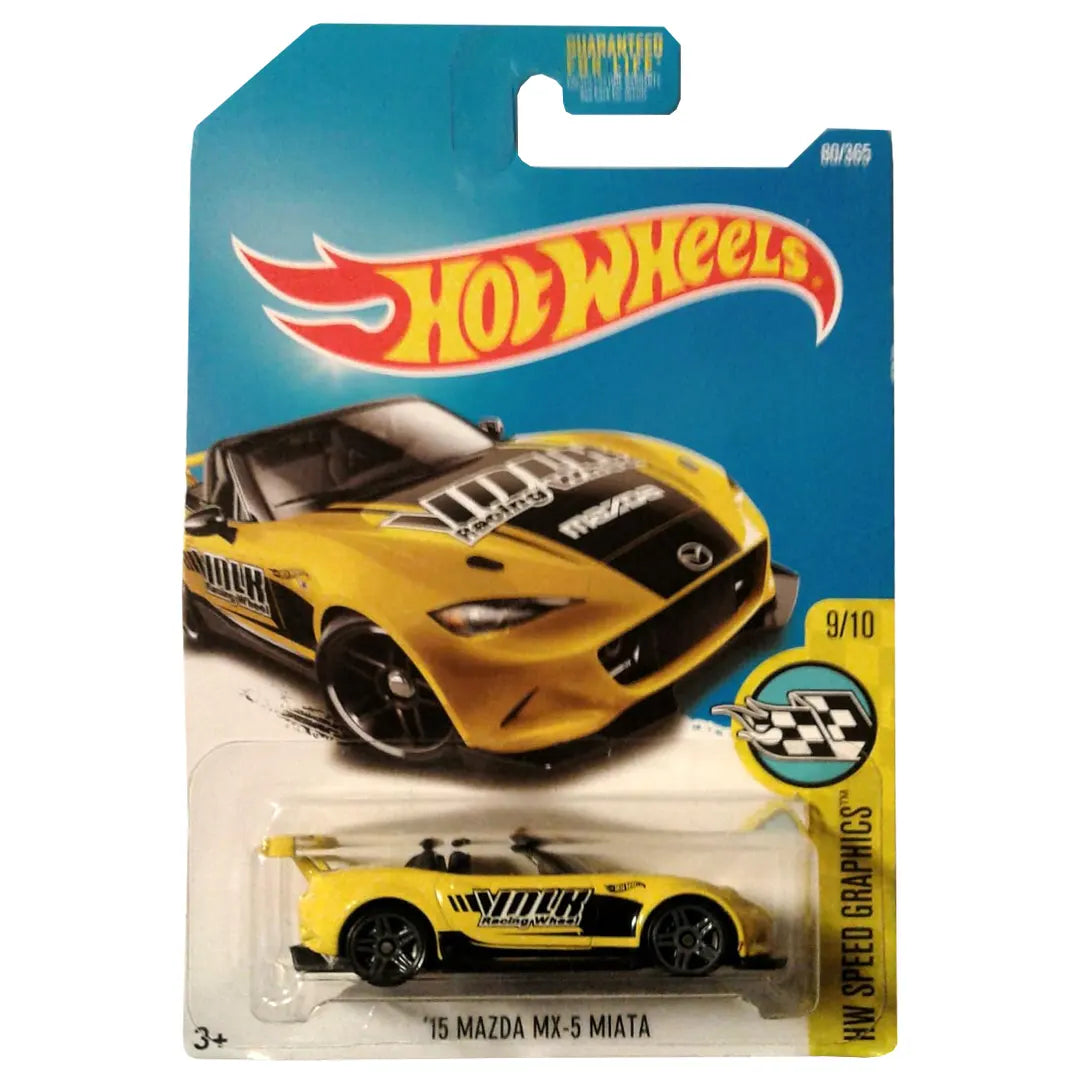 15 Mazda Mx-5 Miata - Speed Graphics 9/10 - Hot Wheels