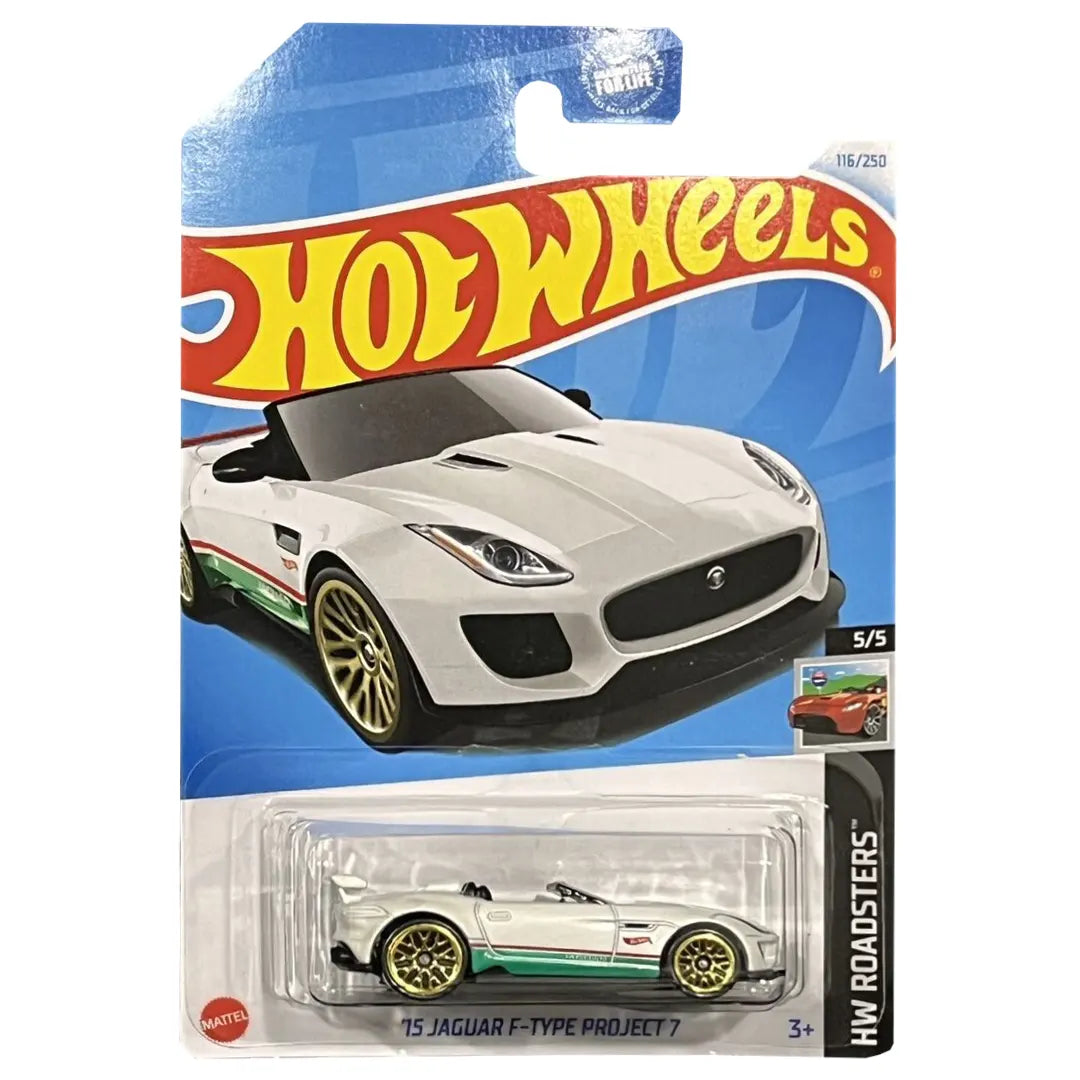 15 Jaguar Type Project 7 - Roadsters 5/5 - Hot Wheels