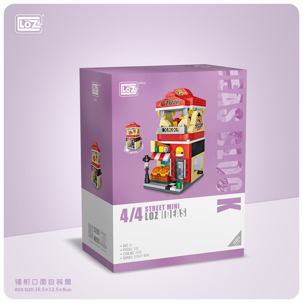 Pizza Shop - Armables con Bloques - Micro Block - LOZ
