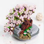 Sakura Potted Plant - Armables con Bloques - Micro Block - LOZ