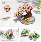 Sakura Potted Plant - Armables con Bloques - Micro Block - LOZ