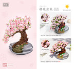 Sakura Potted Plant - Armables con Bloques - Micro Block - LOZ
