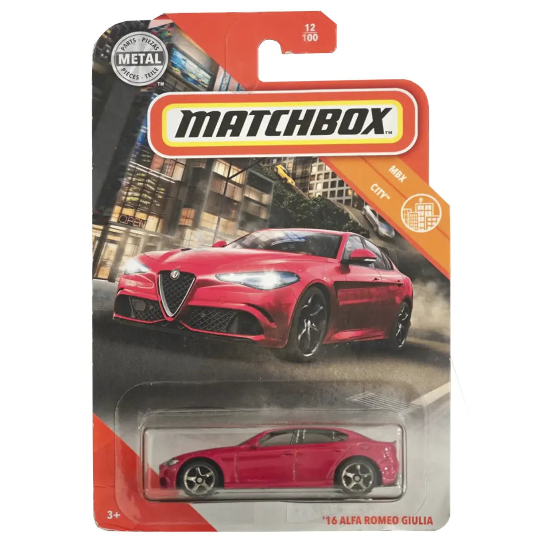 16 Alfa Romeo Giulia - 12/100 - 2019 - Matchbox