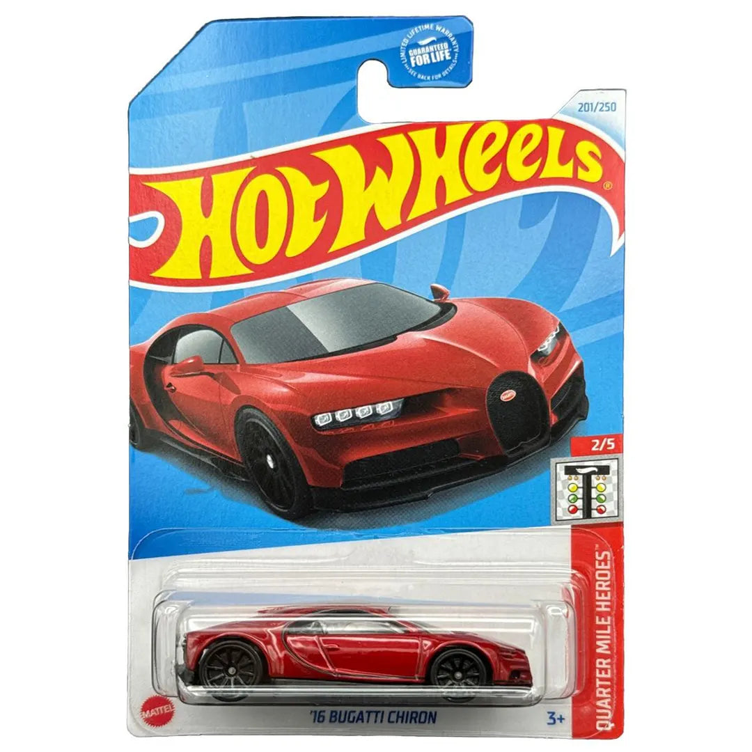 16 Bugatti Chiron - Quarter Mile Heroes 2/5 - Hot Wheels