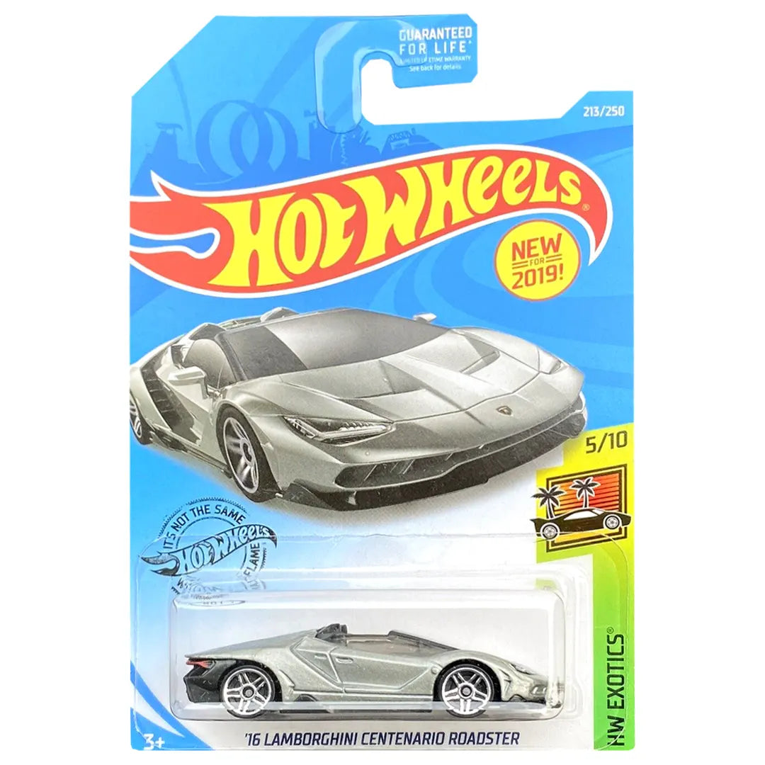 16 Lamborghini Centenario Roadster  - Exotics 5/10 - Hot Wheels