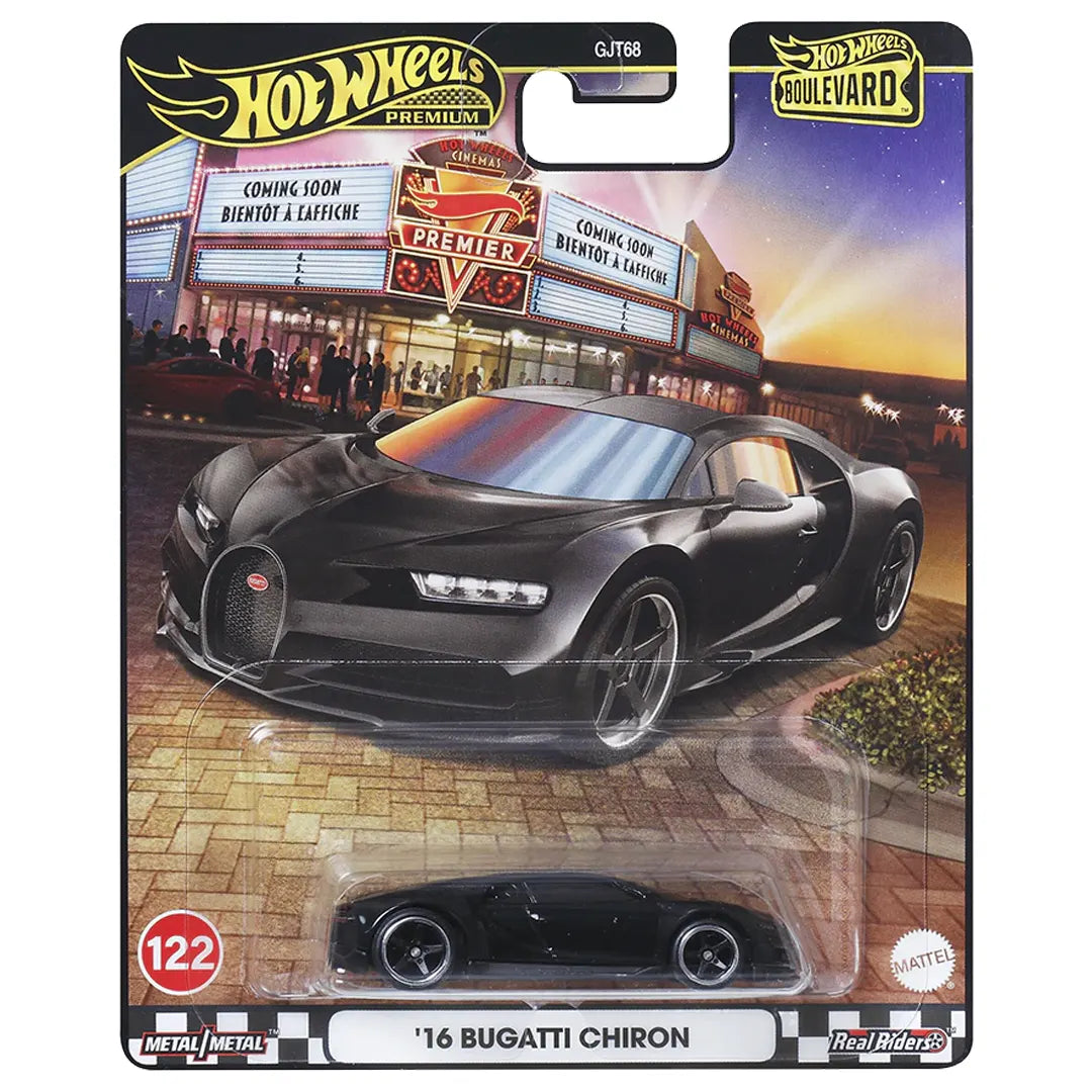16 Bugatti Chiron - Boulevard 122 - Hot Wheels