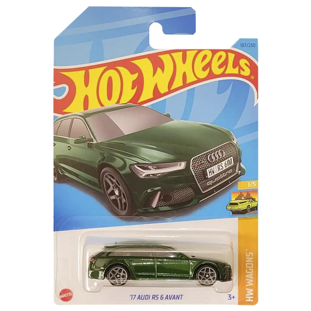 17 Audi Rs 6 Avant - Wagons 1/5 - Hot Wheels