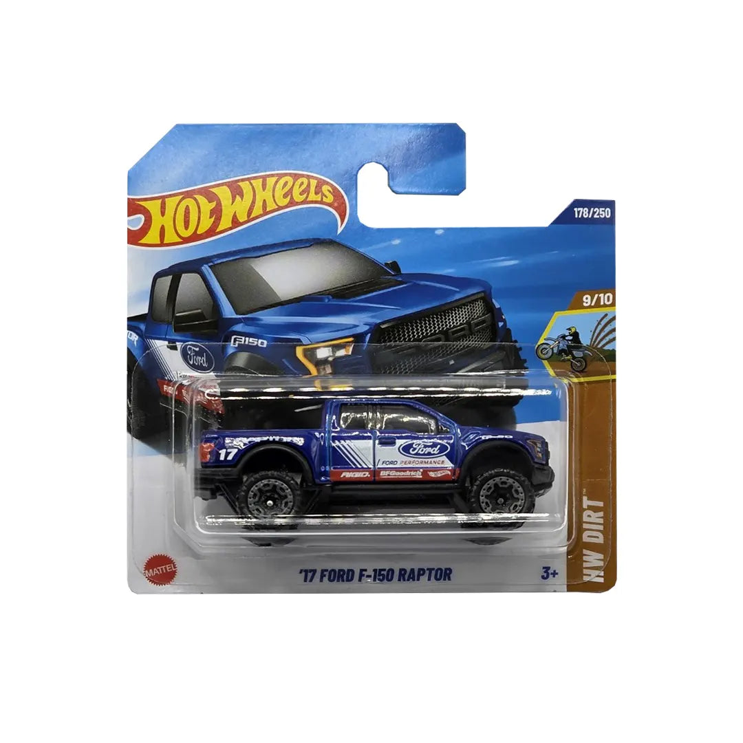 17 Ford F-150 Raptor - Dirt 9/10 - Hot Wheels