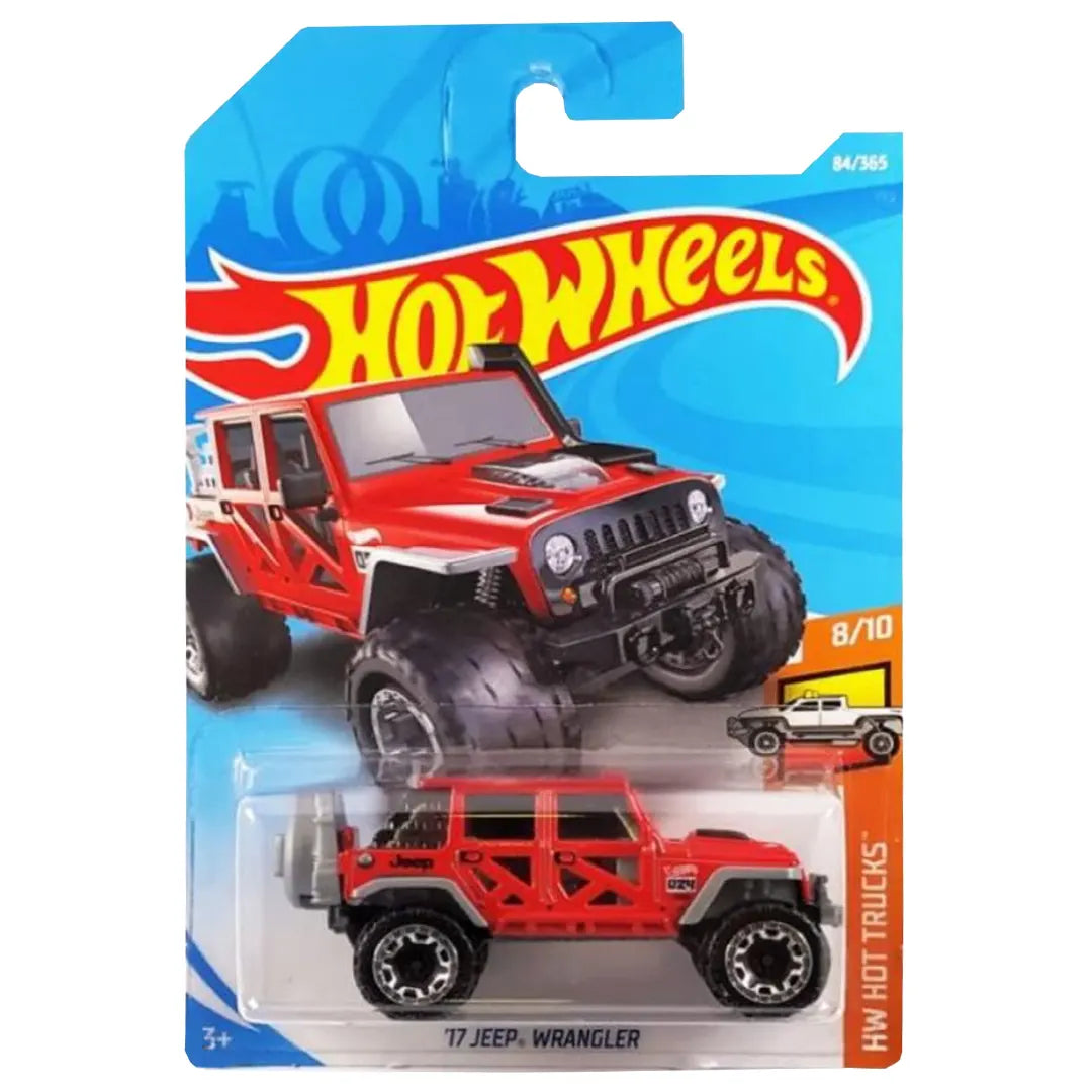 17 Jeep Wrangler - Hot Trucks 8/10 - Hot Wheels