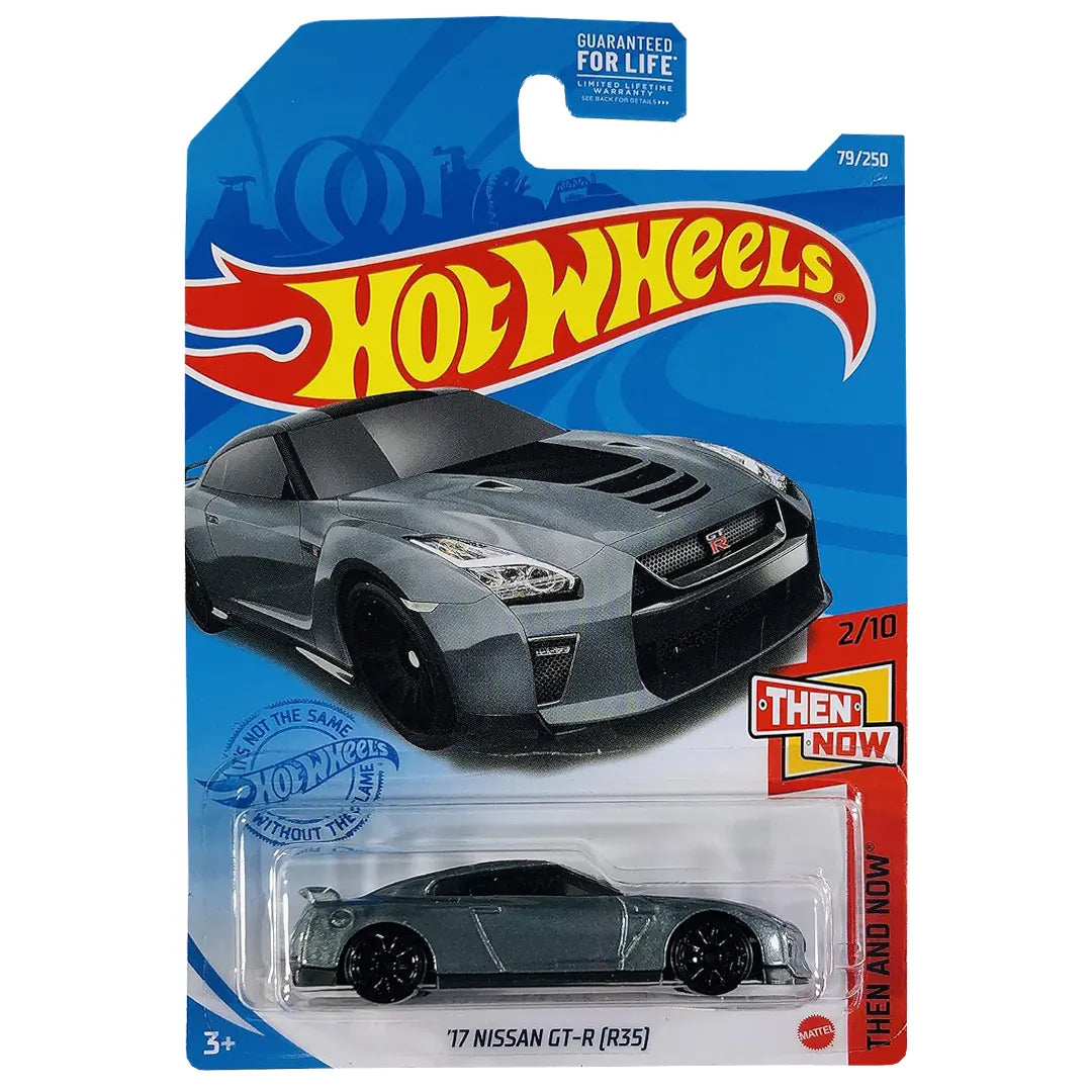 17 Nissan Gt-R (R35) - Then and Now 2/10 - Hot Wheels