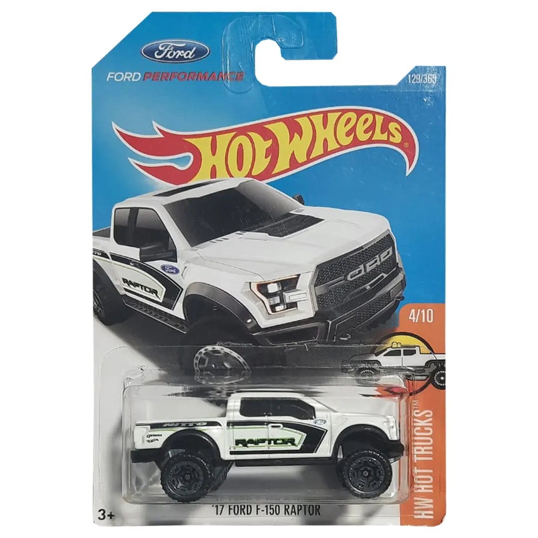 17 Ford F-150 Raptor - Hot Trucks 4/10 - Hot Wheels