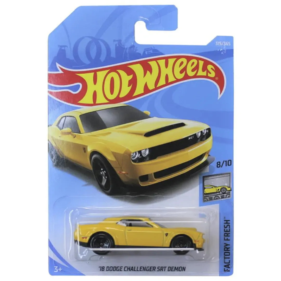 18 Dodge Challenger SRT Demon - Factory Fresh 8/10 - Hot Wheels