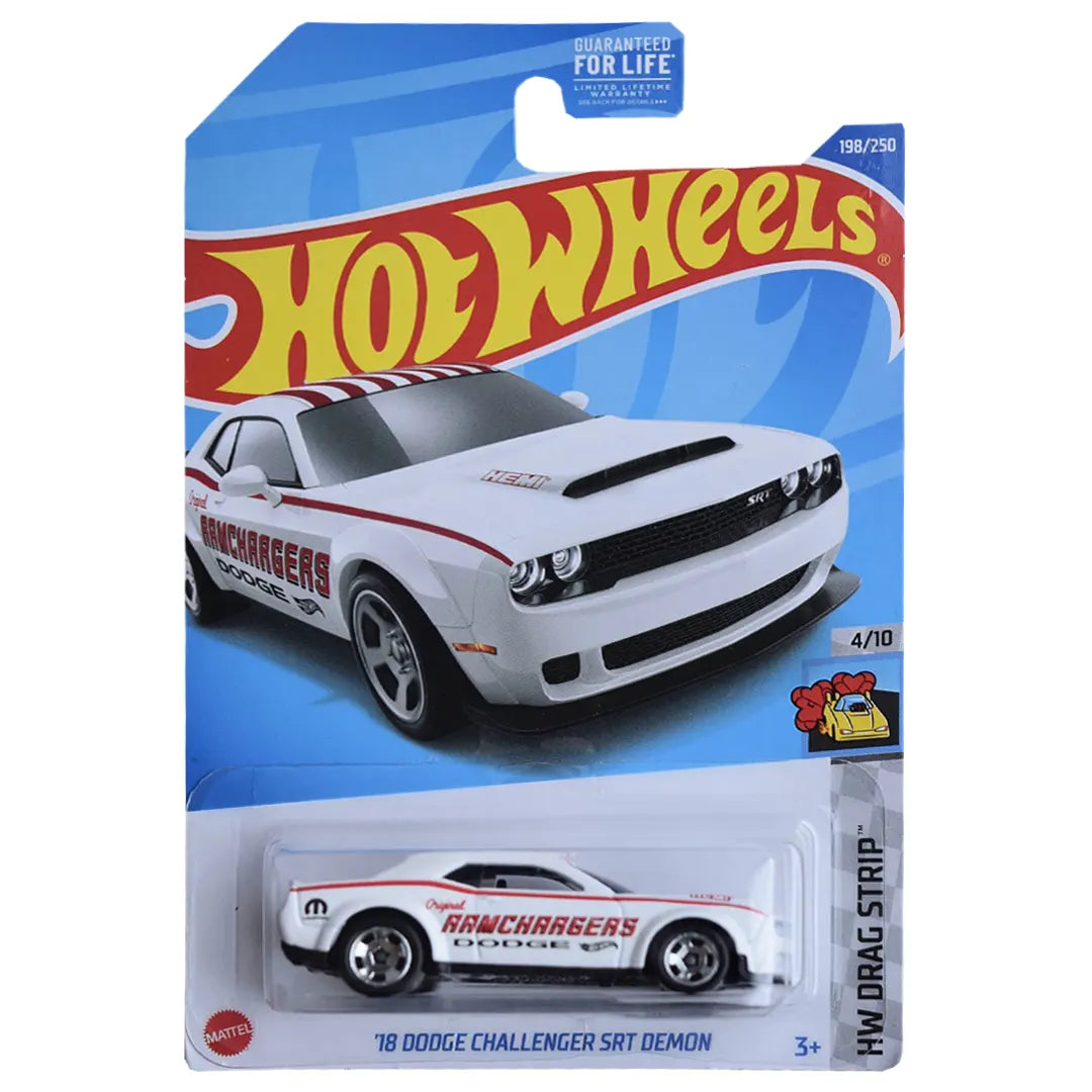 18 Dodge Challenger Srt Demon - Drag Strip 4/10 - Hot Wheels