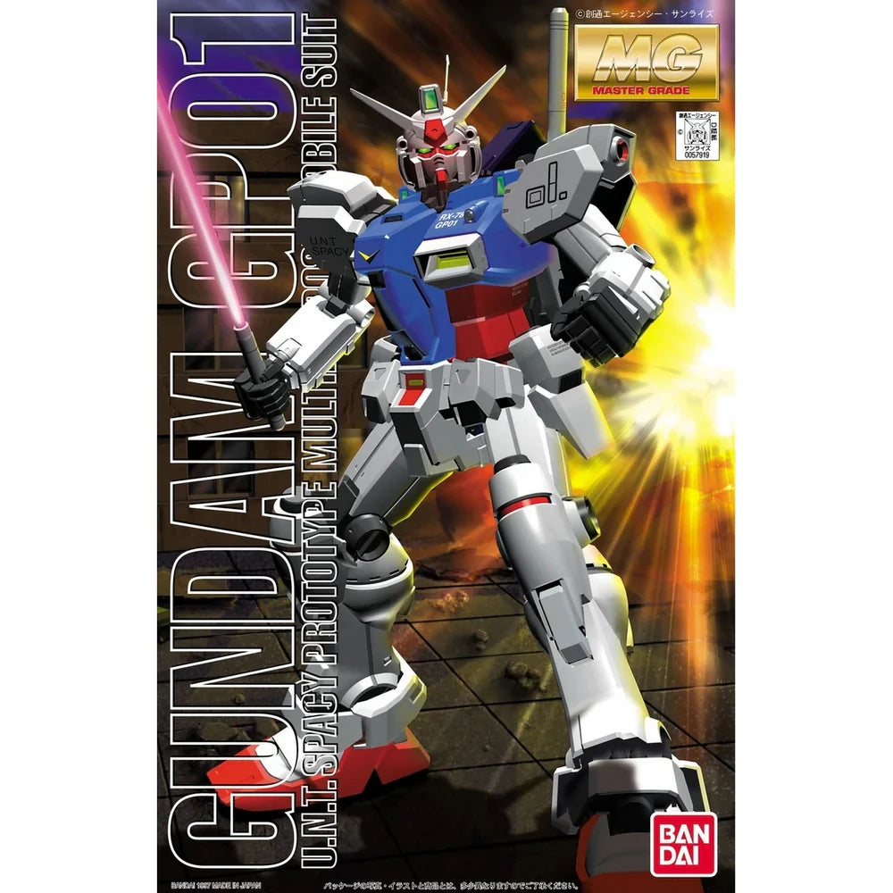 MG 1/100 GUNDAM GP01 - Model Kit Articulado - Bandai