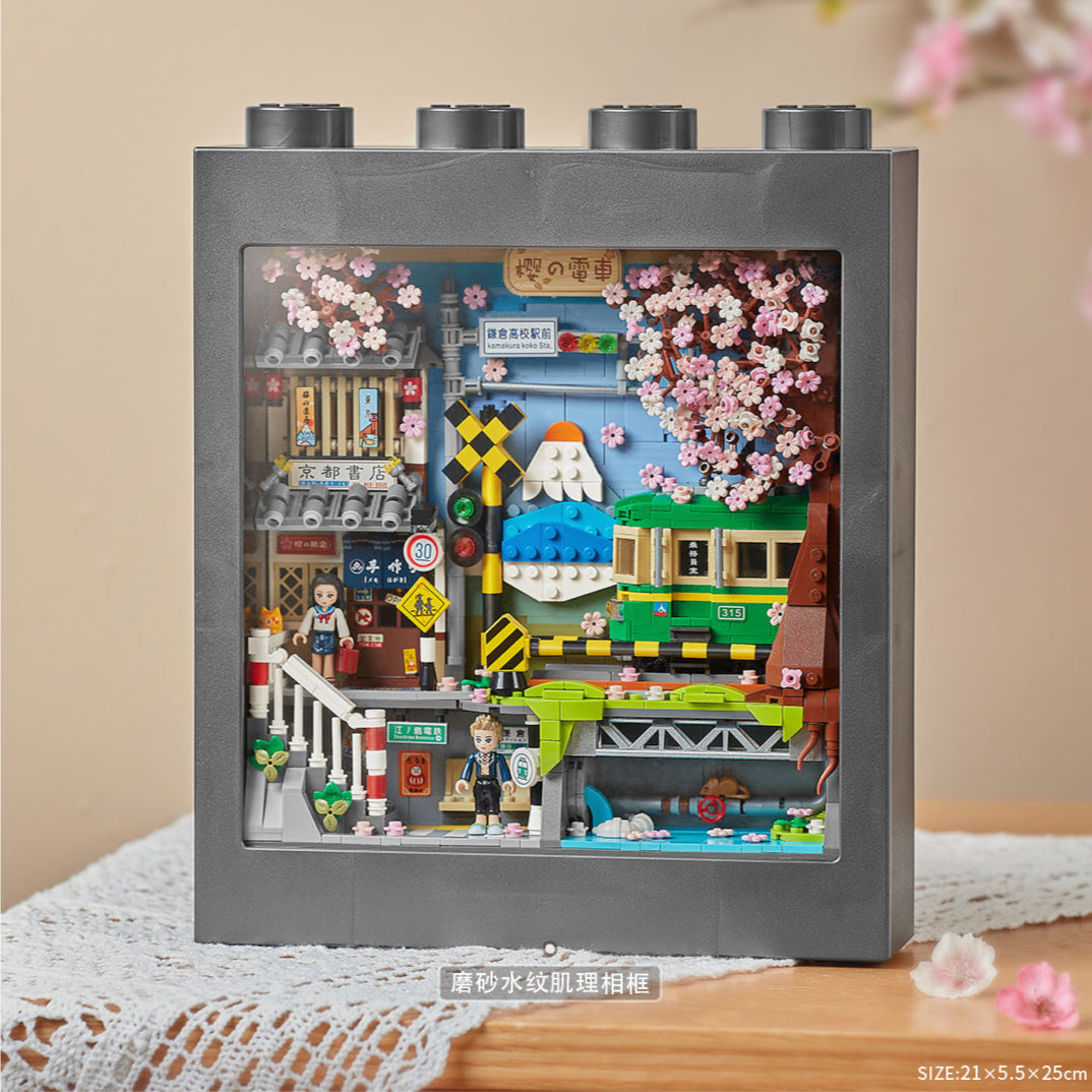 Sakura Tram - Armables con Bloques - Micro Block - LOZ