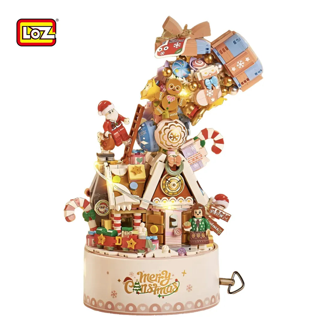 Christmas Musical Box  - Armables con Bloques - Micro Block - LOZ