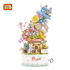 Flower Musical Box  - Armables con Bloques - Micro Block - LOZ