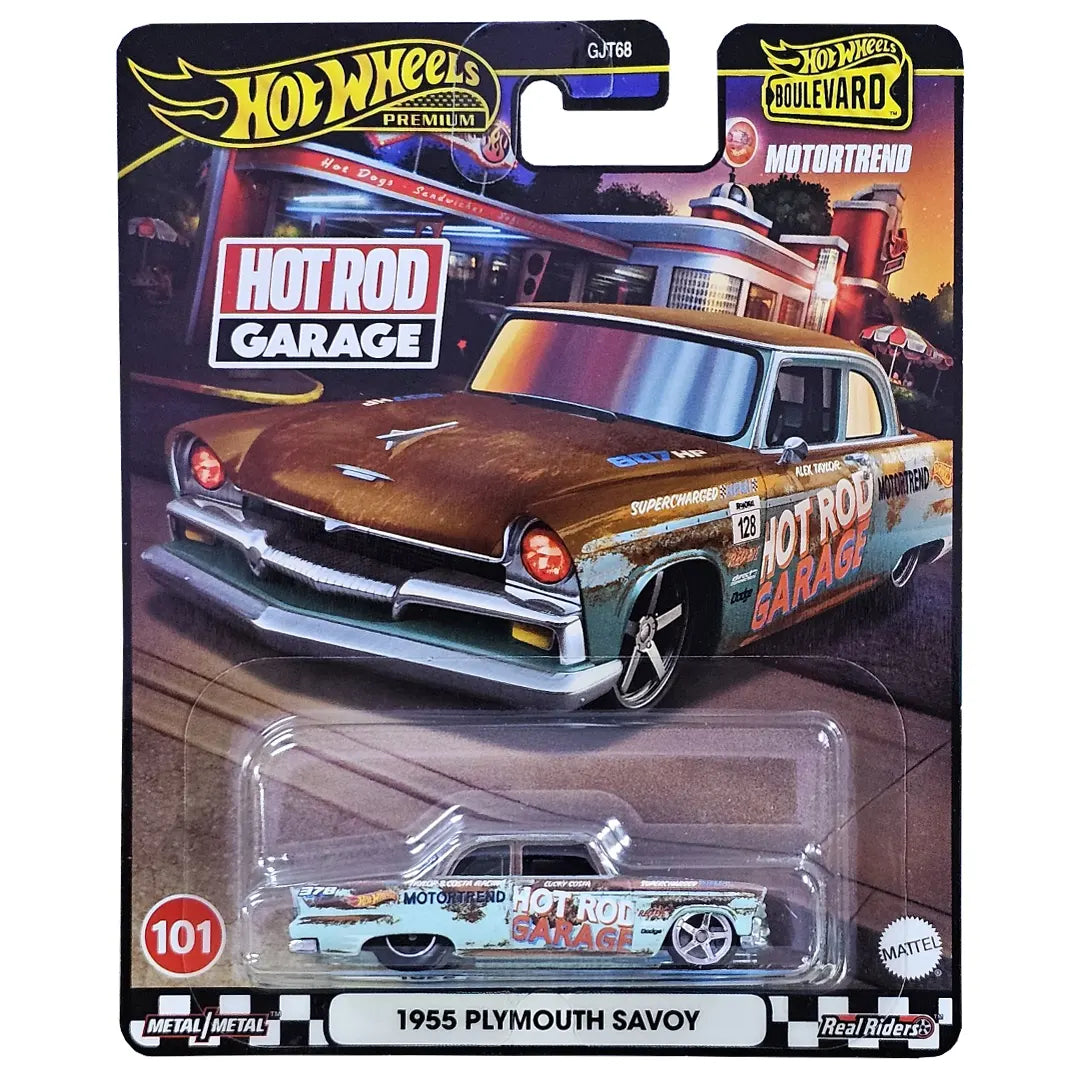 1955 Plymouth Savoy - Boulevard 101 - Hot Wheels