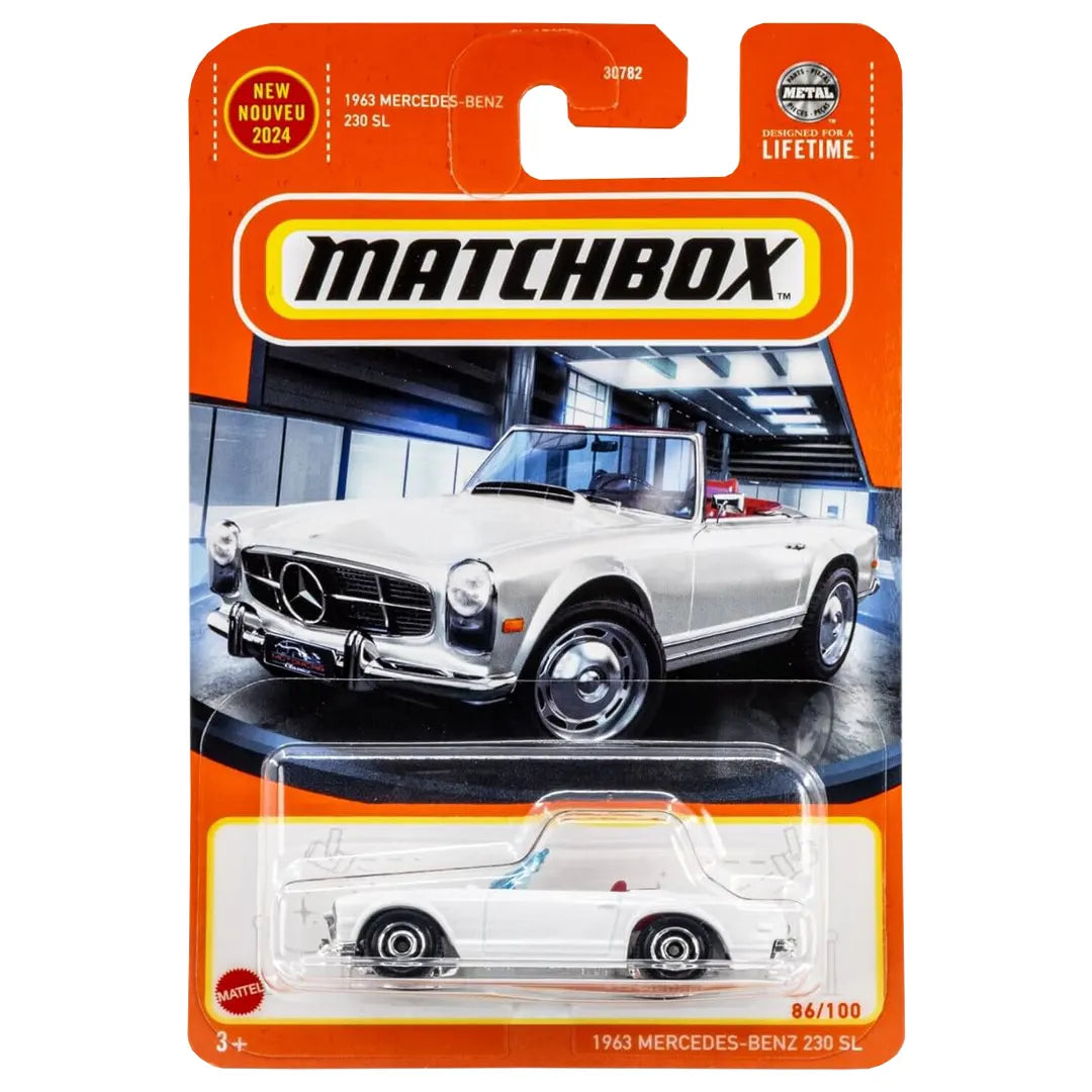 1963 Mercedes Benz 230 Sl - 86/100 - 2023 - Matchbox