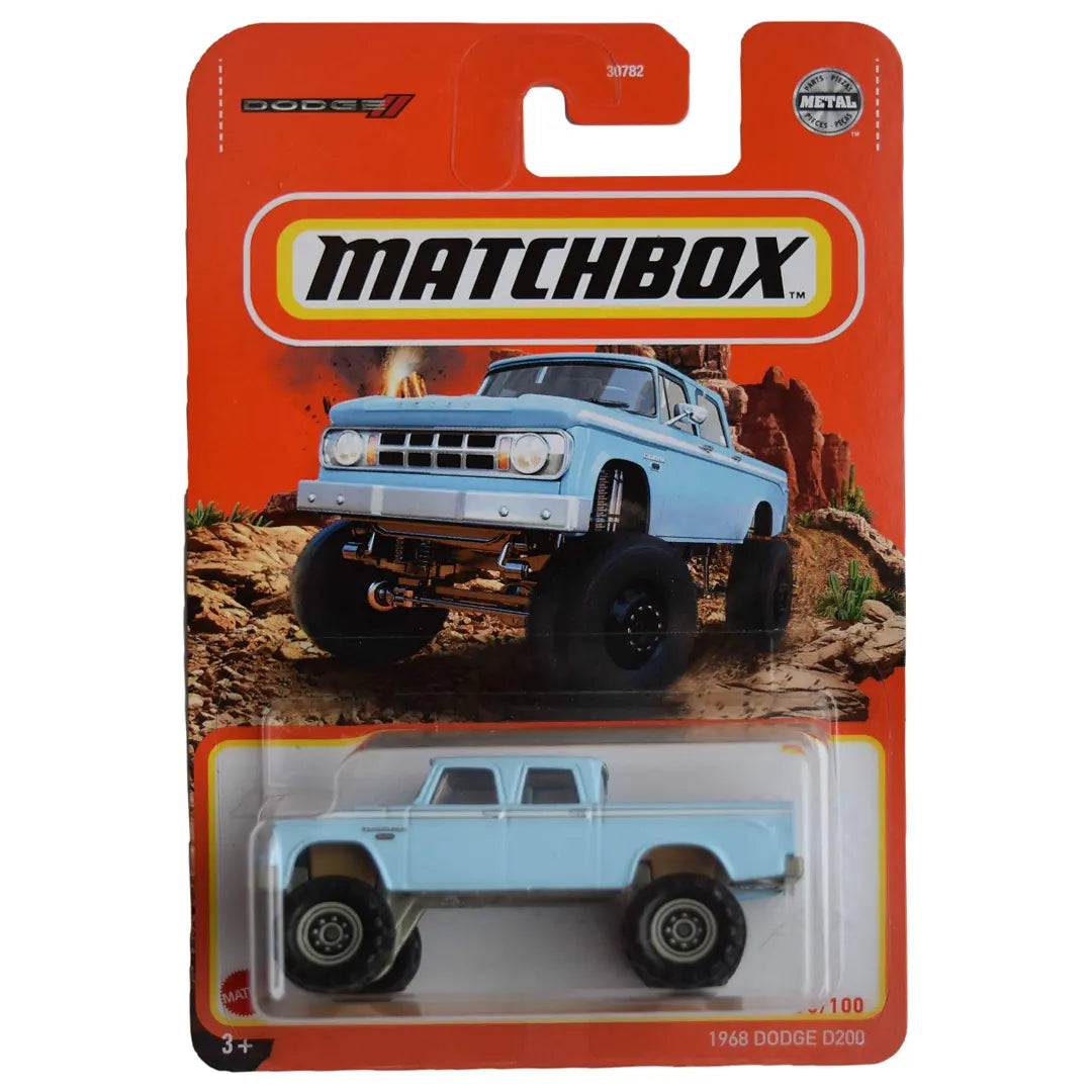 1968 Dodge D200 - 93/100 - 2020 - Matchbox