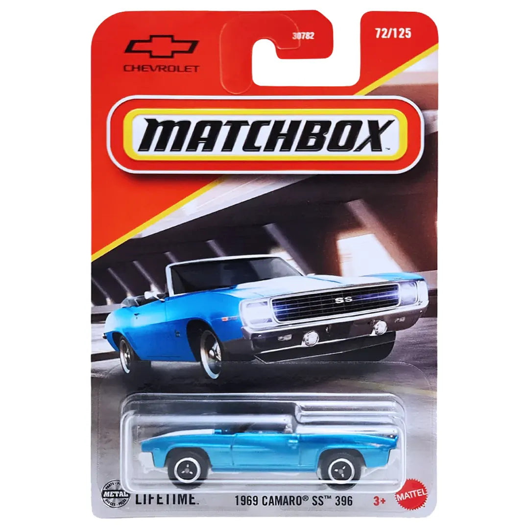 1969 Camaro SS 396 - 72/125 - 2025 - Matchbox