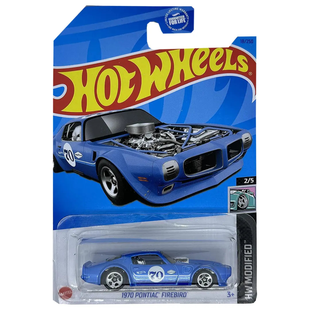 1970 Pontiac Firebird - Modified 2/5 - Hot Wheels