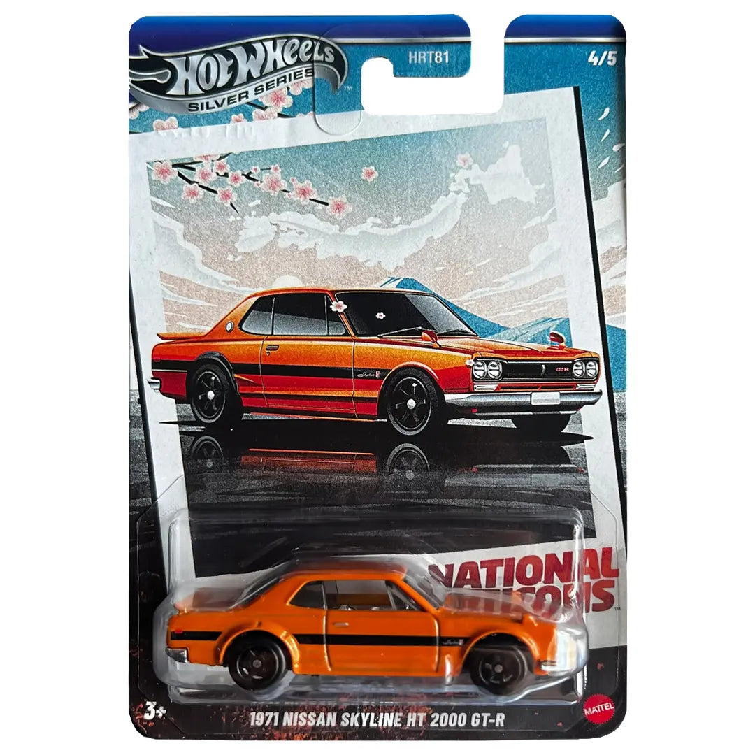 1971 Nissan Skyline Ht 2000 Gt-R - National Icons 4/5 - Hot Wheels
