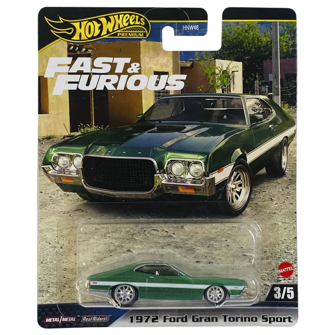 1972 Ford Gran Torino Sport - Fast y Furious 3/5 - Hot Wheels