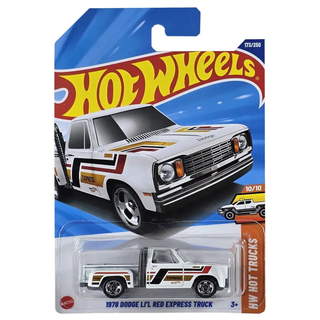 1978 Dodge LIL Red Express Truck - Hot Trucks 10/10 - Hot Wheels
