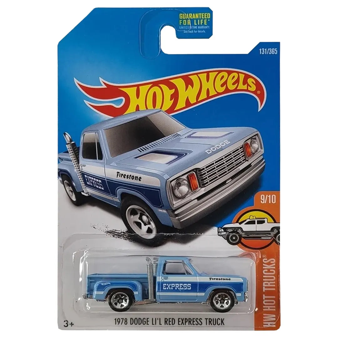 1978 Dodge Lil Red Express Truck - Hot Trucks 9/10 - Hot Wheels