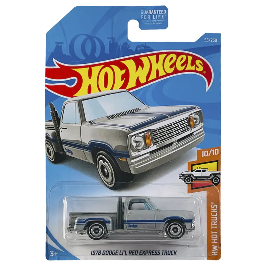 1978 Dodge Lil Red Express Truck - Hot Trucks 10/10 - Hot Wheels