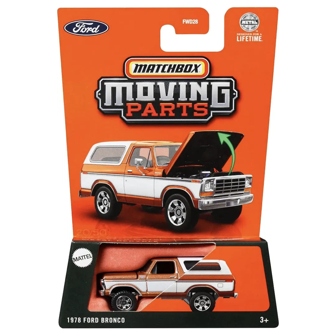 1978 Ford Bronco - 20/50 - 2025 - Matchbox