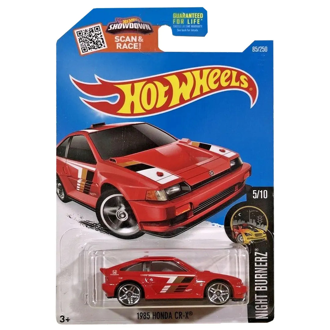 1985 Honda Cr-X - Nightburnerz 5/10 - Hot Wheels