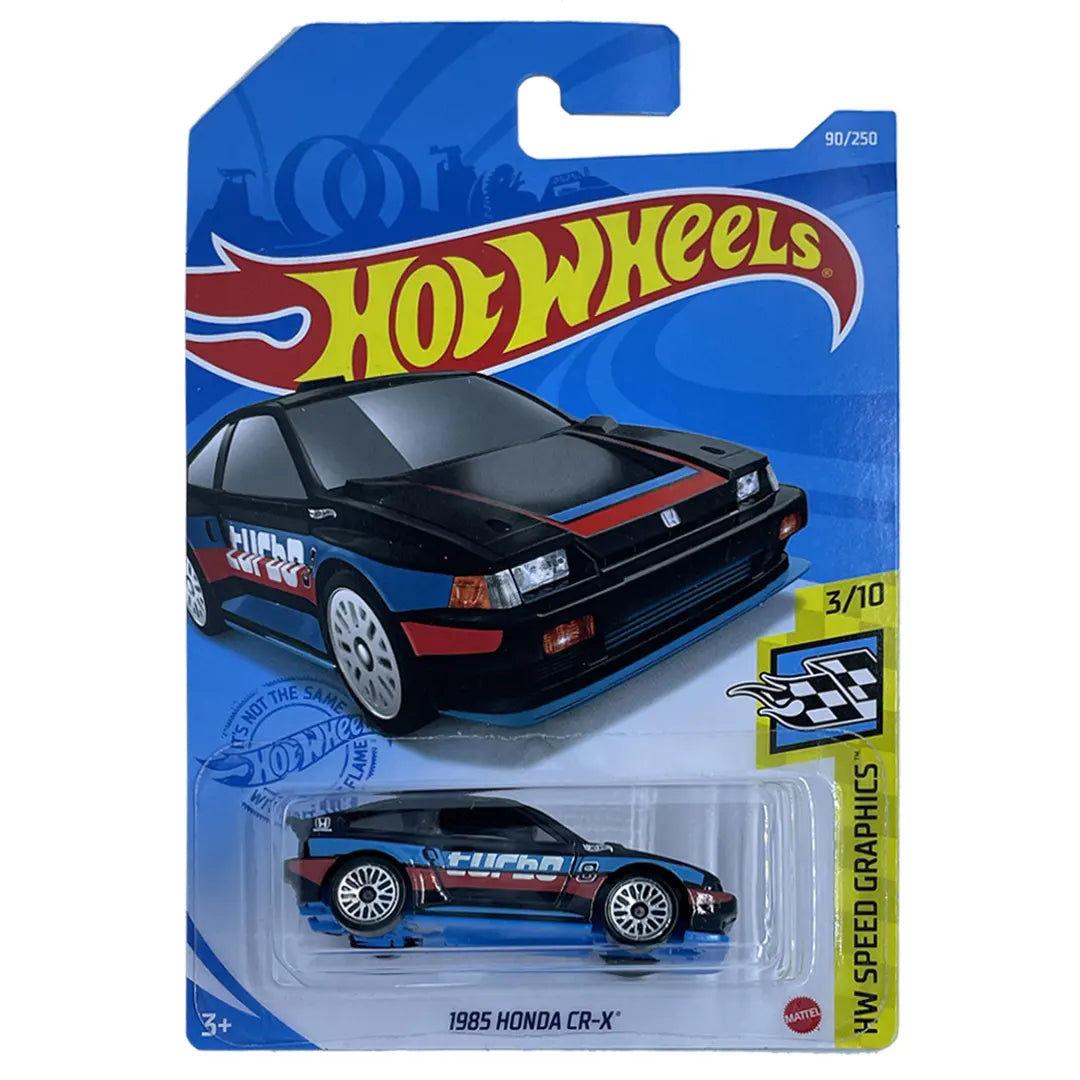 1985 Honda Cr-X - Speed Graphics 3/10 - Hot Wheels