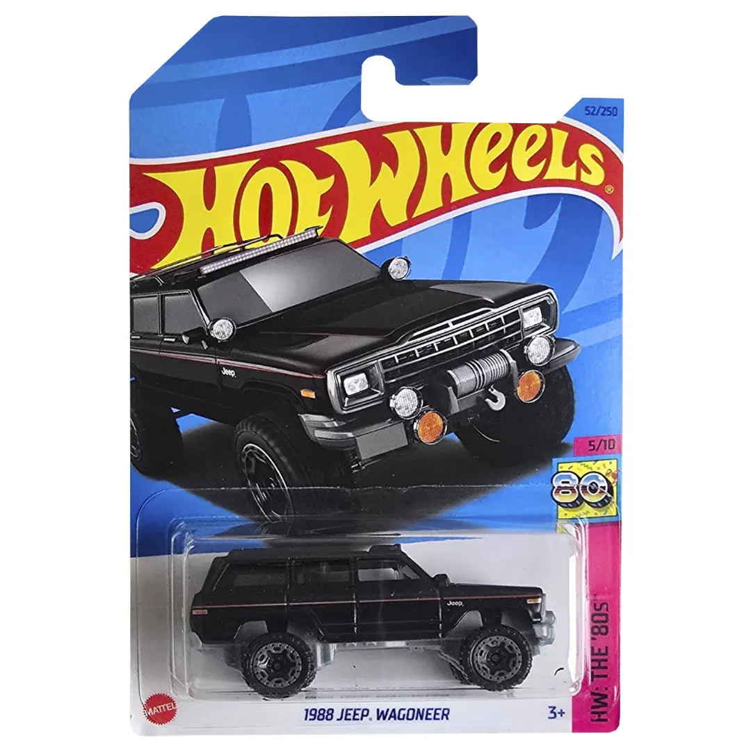 1988 Jeep Wagoneer  - The 80s 5/10 - Hot Wheels