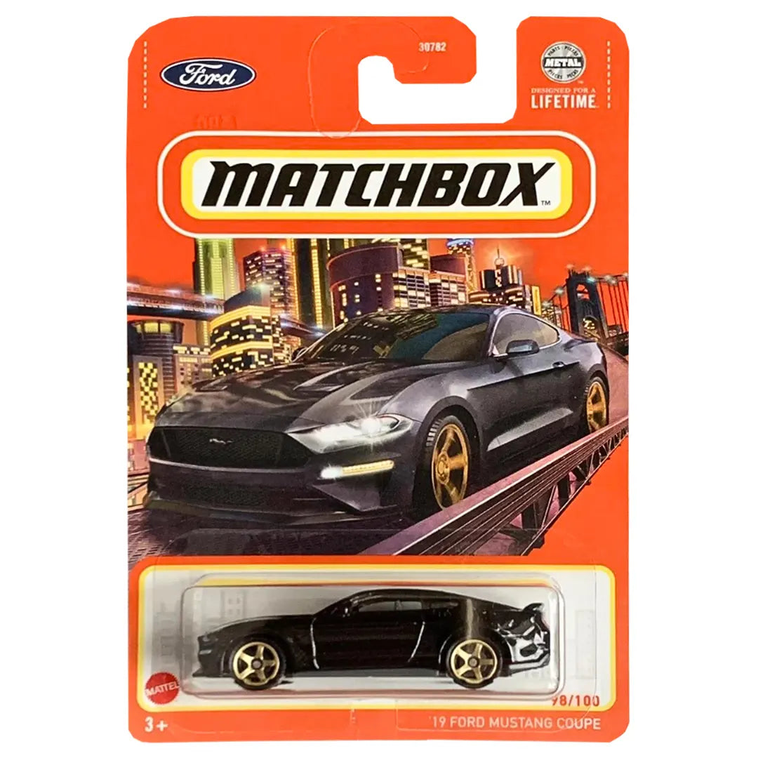 19 Ford Mustang Coupe - 98/100 - 2024 - Matchbox