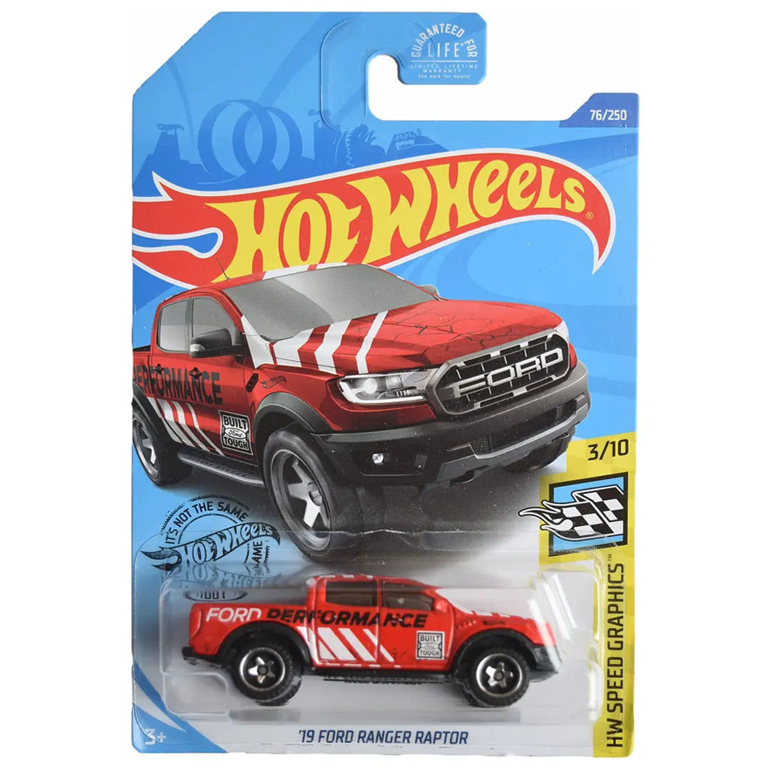 19 Ford Ranger Raptor - Speed Graphics 3/10 - Hot Wheels