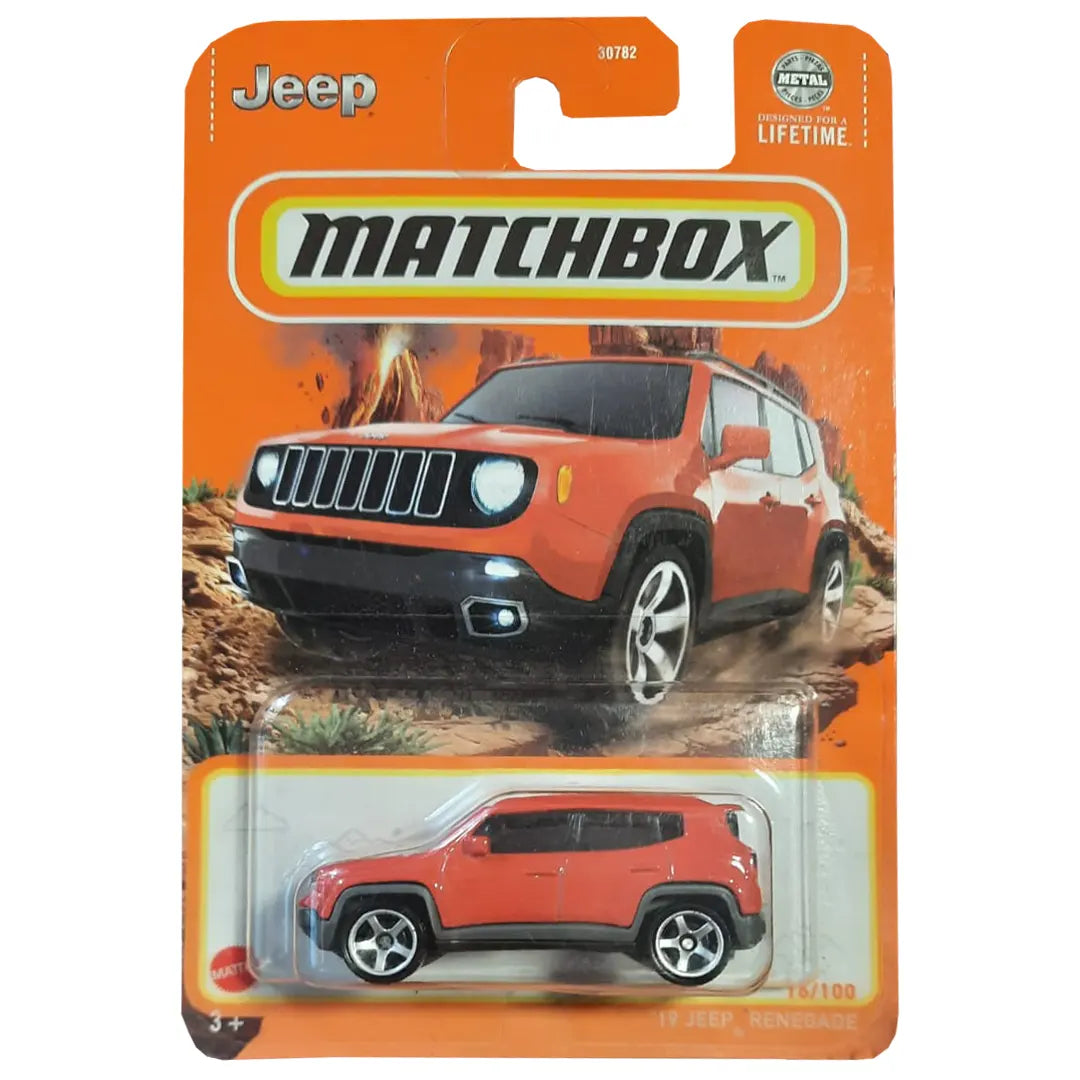 19 Jeep Renegade - 16/100 - 2023 - Matchbox