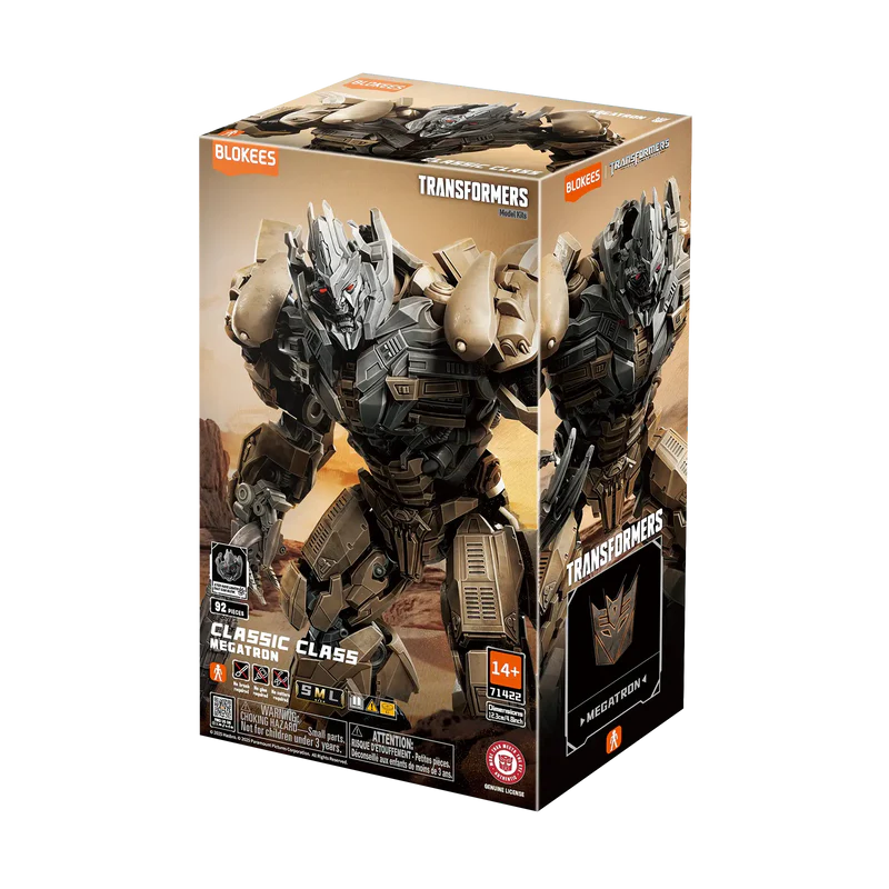 Megatron - Classic Class 22 - Dark of the Moon - Model Kit Articulado - BLOKEES