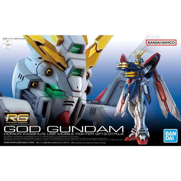 RG 1/144 God Gundam - Model Kit Articulado - Bandai