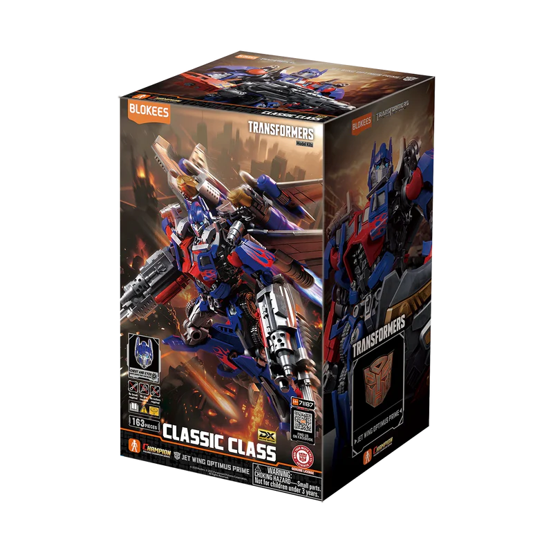 Jet Wing Optimus Prime - DX Classic Class 21 - Model Kit Articulado - BLOKEES