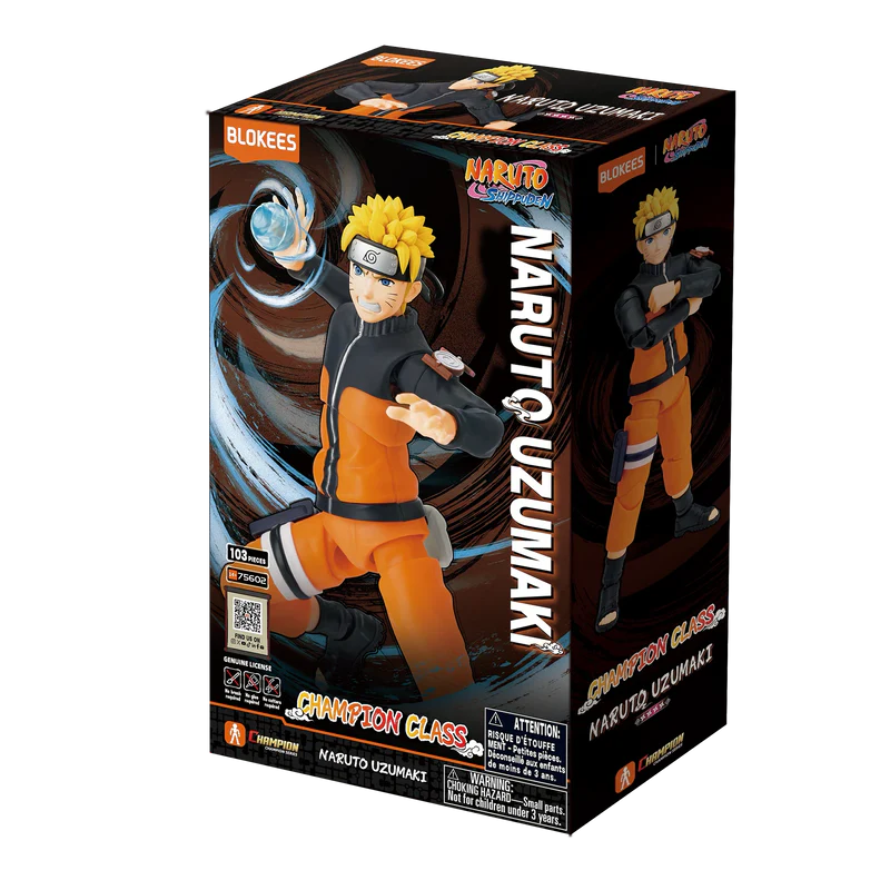 Naruto Uzumaki - Champion Class 02 - Model Kit Articulado - BLOKEES