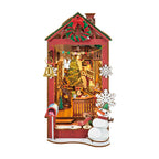 Christmas Indoor Scene - Sujeta Libros - Maqueta Rolife