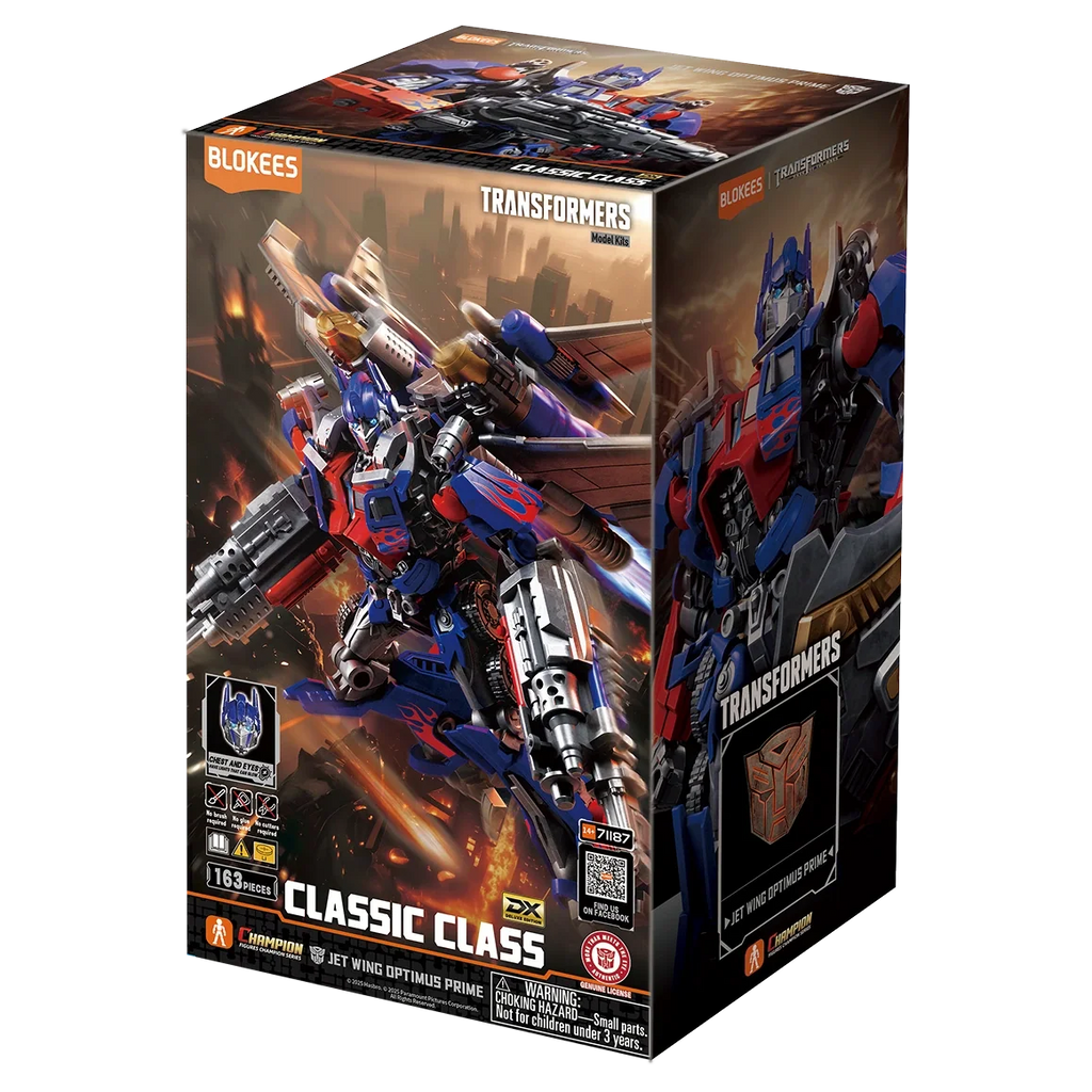 Jet Wing Optimus Prime - DX Classic Class 21 - Model Kit Articulado - BLOKEES