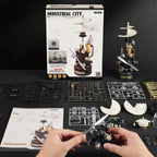 Helicóptero de Da Vinci - Mechanical Models - Model Kit ROKR