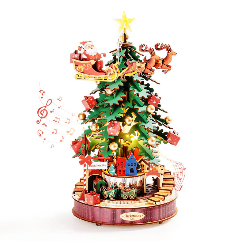 Christmas Melody Tree - Caja Musical Armable - Rolife