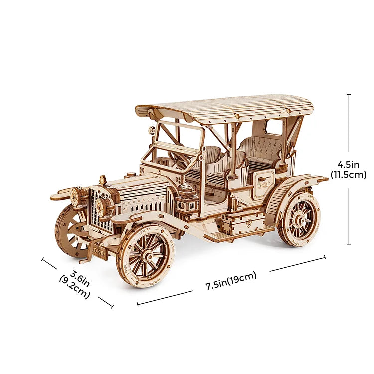 Vintage Car - Maqueta de Madera Rolife